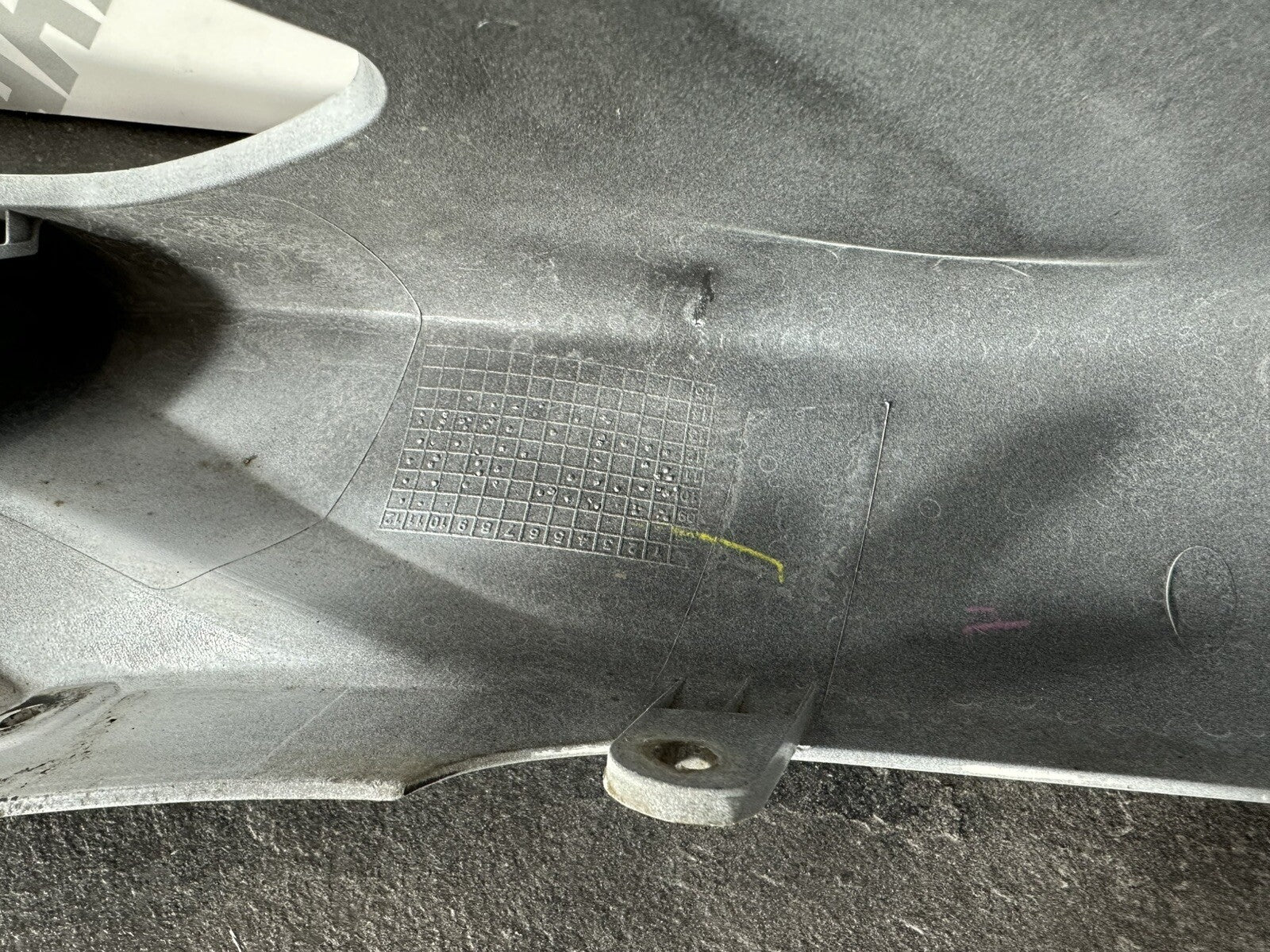 Suzuki GSXR 1000 2014 Right Seat Side Fairing Cowling 22774 Miles 2009-2016 OEM