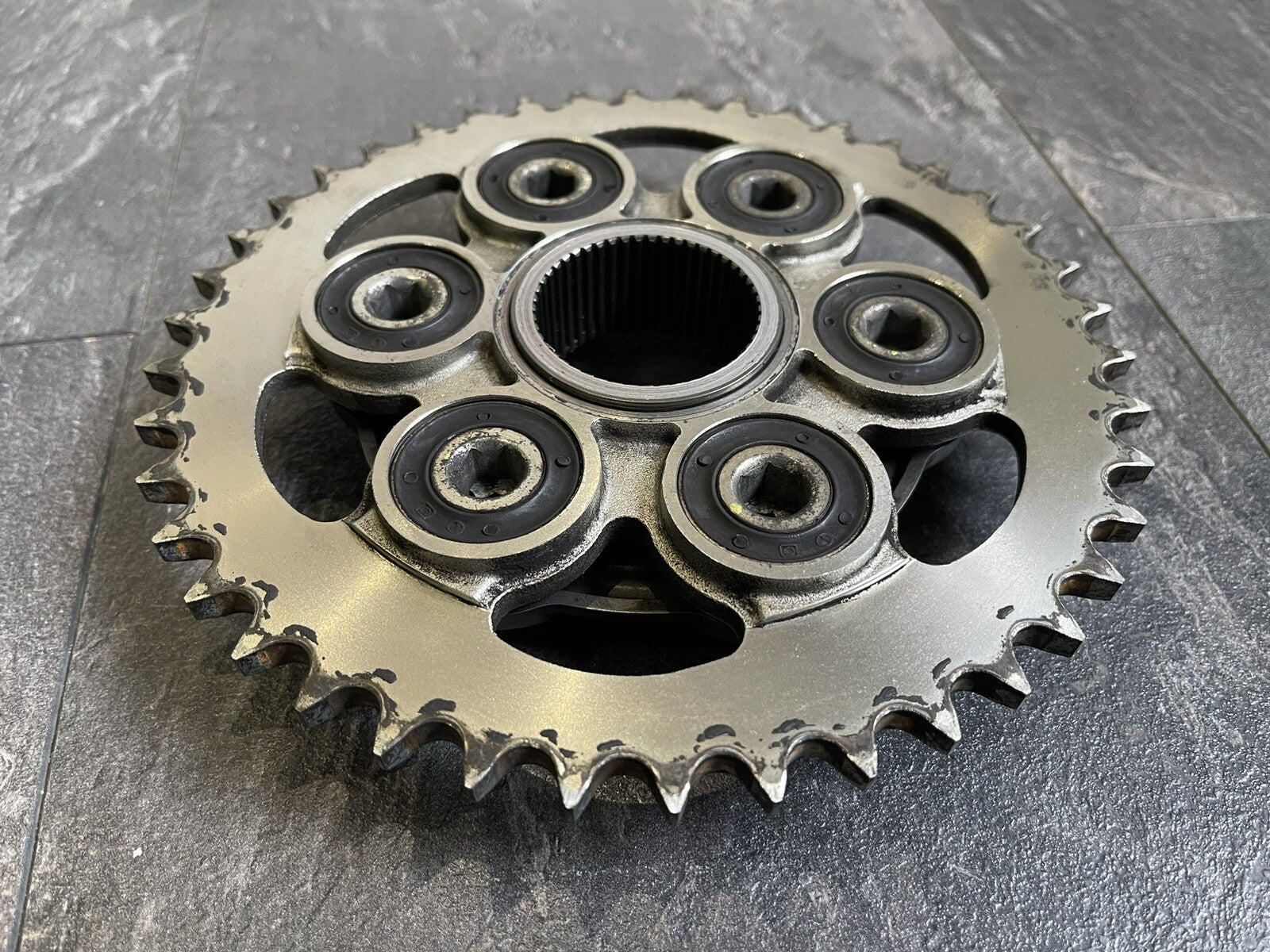 Ducati Streetfighter 1100 V4S 2020 Rear Sprocket & Carrier 4645 Miles 2021 OEM