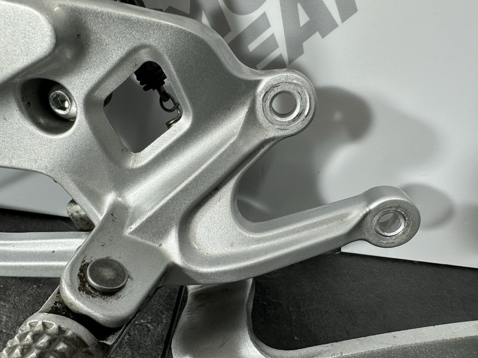 Yamaha R125 R 125 2024 Right Rearset Footrest Rear Brake 6890 Miles 2023-2025