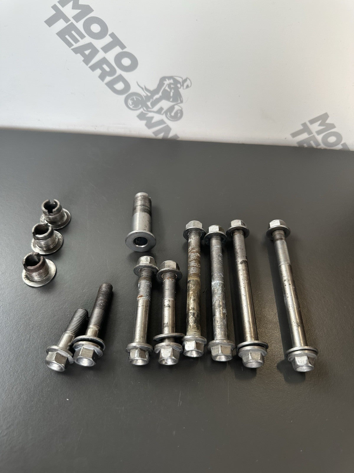 Triumph Speed Triple 1050 Engine Mounting Bolts 2011-2015 1050 Engine Mount Bolt