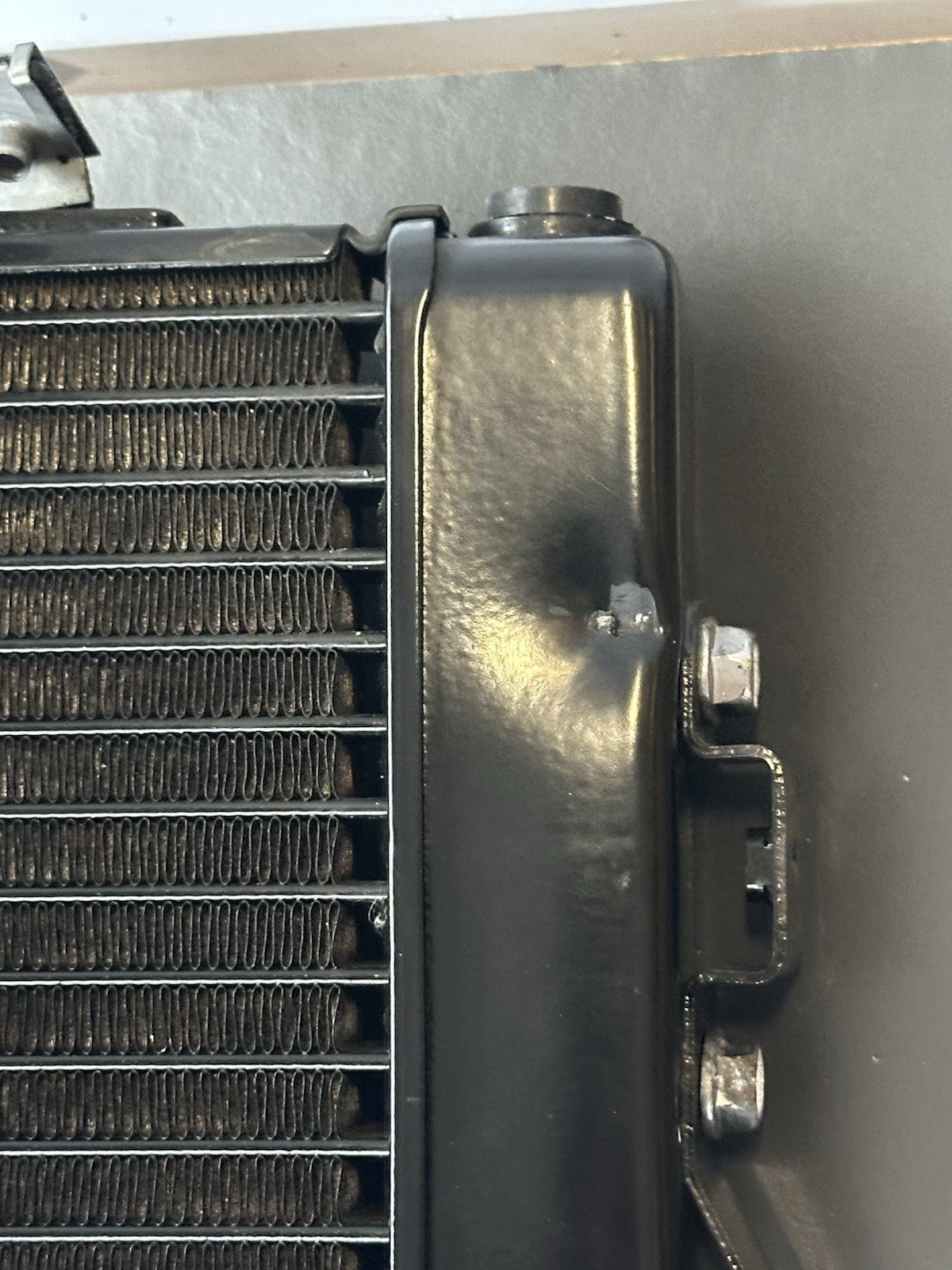 Triumph Speed Triple 1050 Radiator And Fan 2011-2015 Triumph Speed Triple 1050