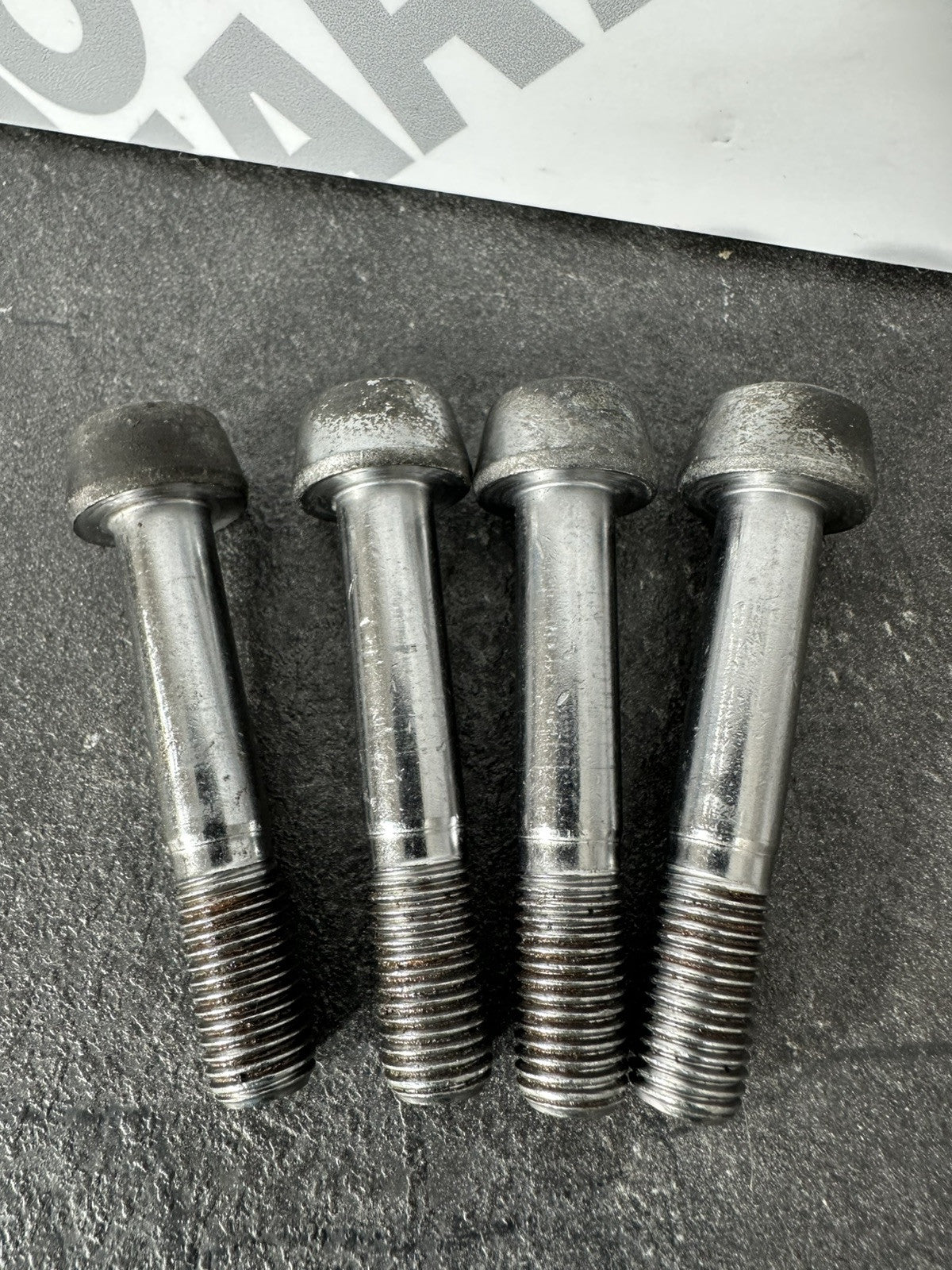 Triumph TIGER 900 GT PRO 2022 Brake Caliper Mount Bolts 6337m 2020-2023 OEM