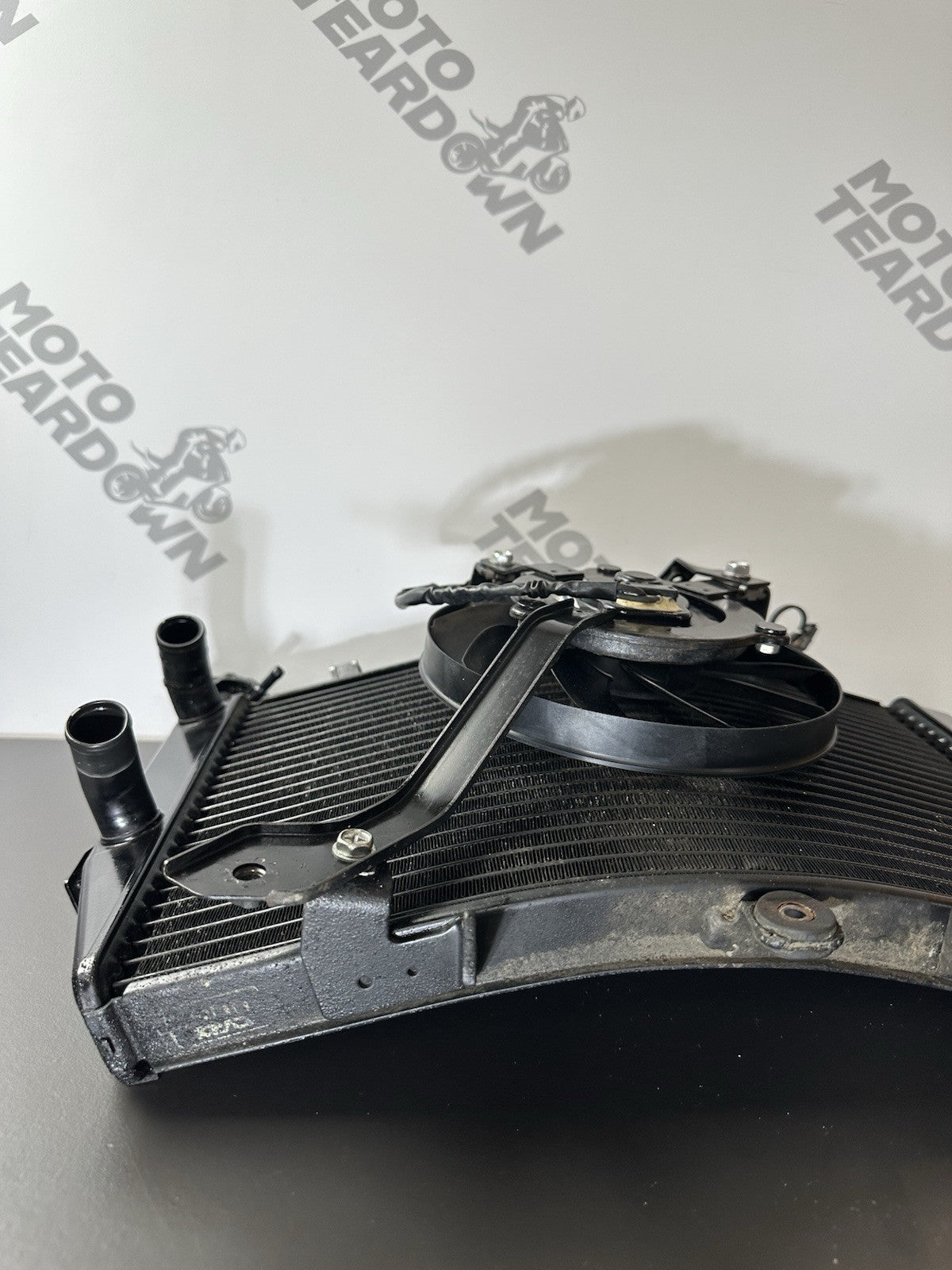 Triumph Speed Triple 1050 Radiator And Fan 2011-2015 Triumph Speed Triple 1050