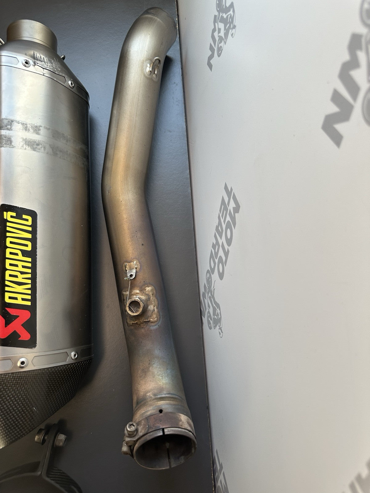 Suzuki GSXR1000 Akrapovic Exhaust End Can And Link Pipe 2010 GSXR 2009-2016