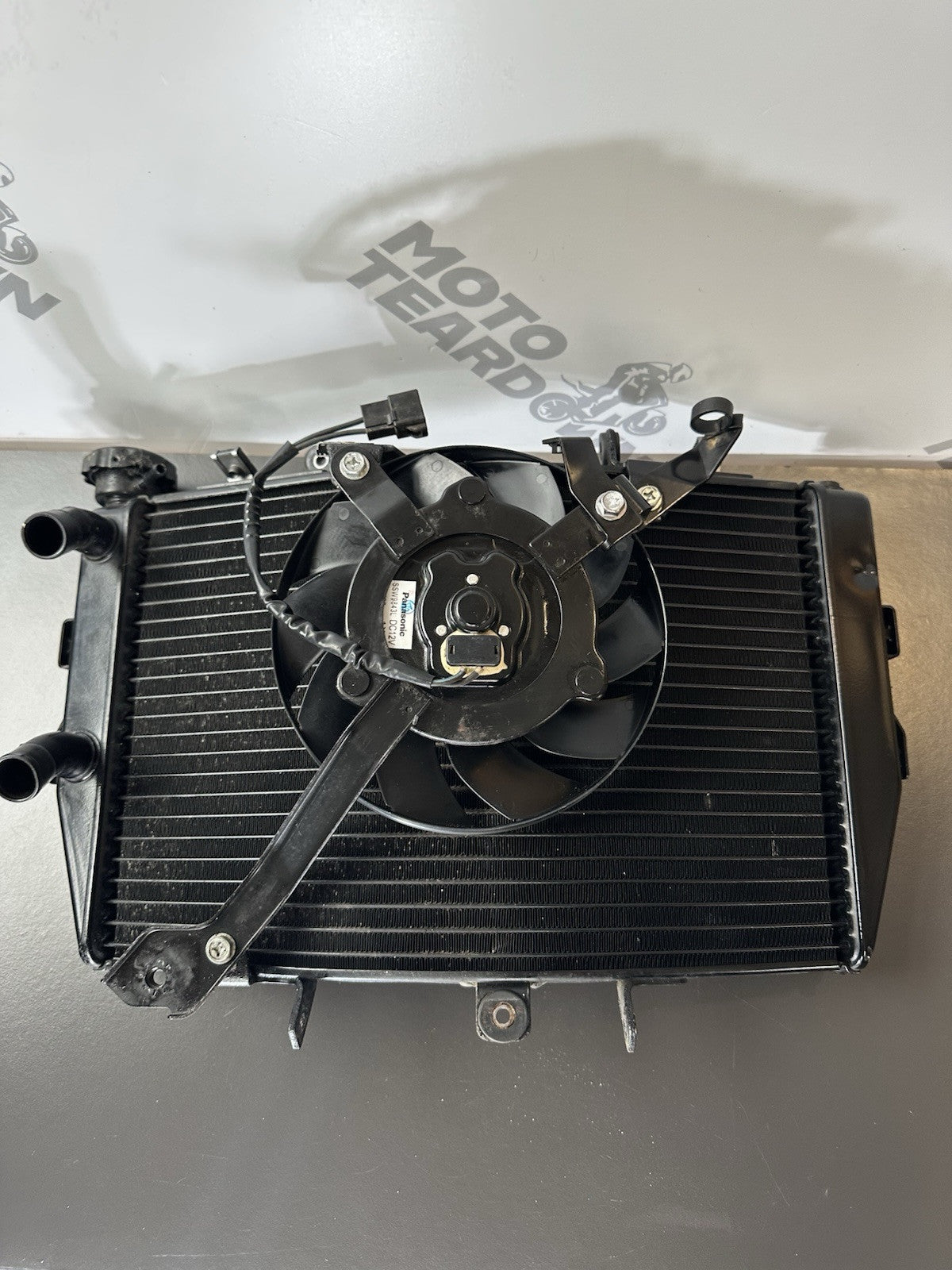 Triumph Speed Triple 1050 Radiator And Fan 2011-2015 Triumph Speed Triple 1050