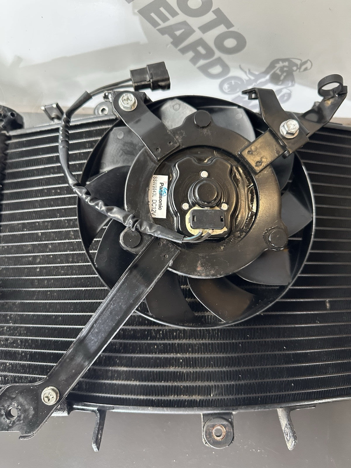 Triumph Speed Triple 1050 Radiator And Fan 2011-2015 Triumph Speed Triple 1050