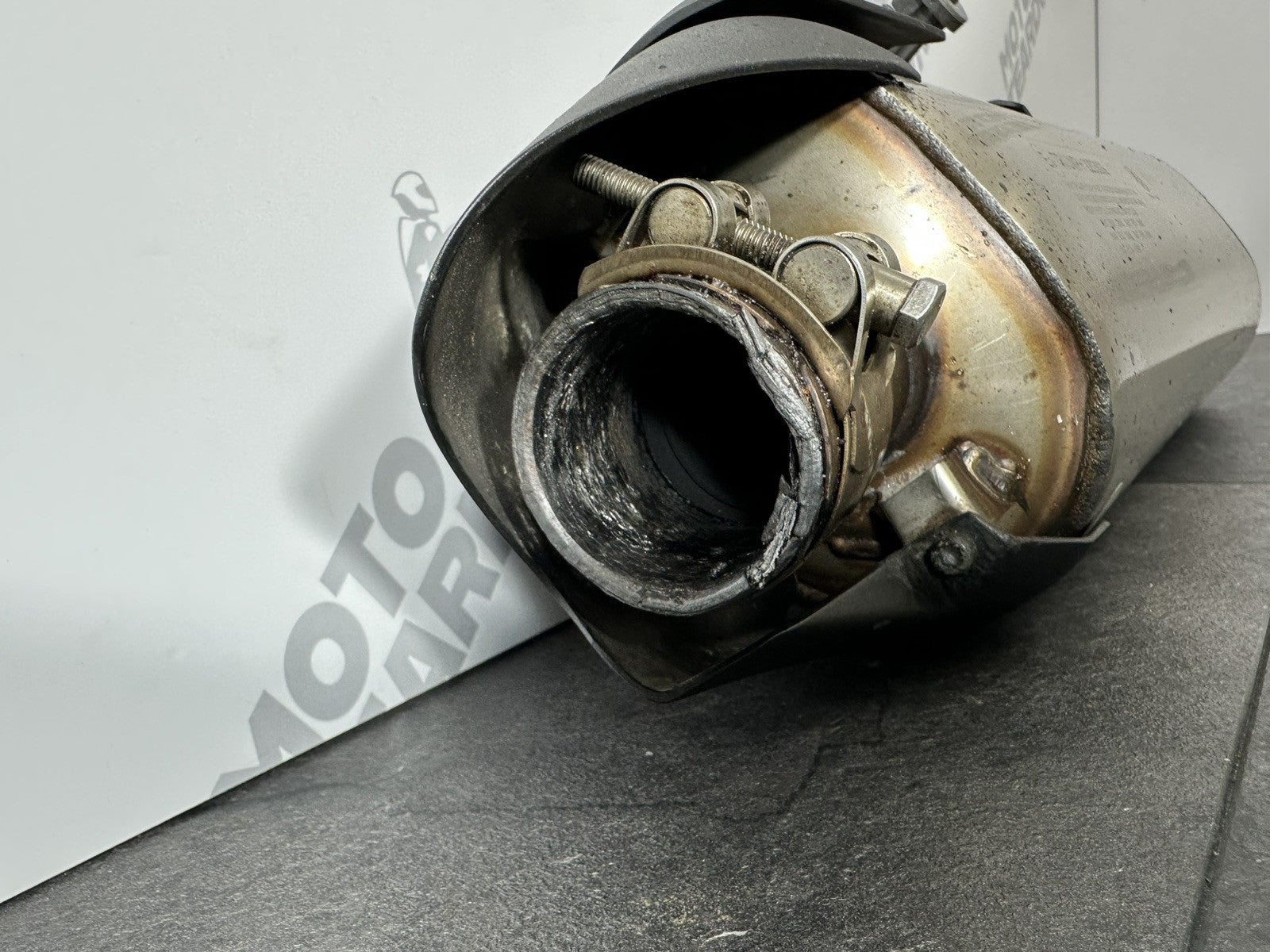 Triumph TIGER 900 GT PRO 2022 Exhaust Silencer End Can 6337 Miles 2020-2023 OEM