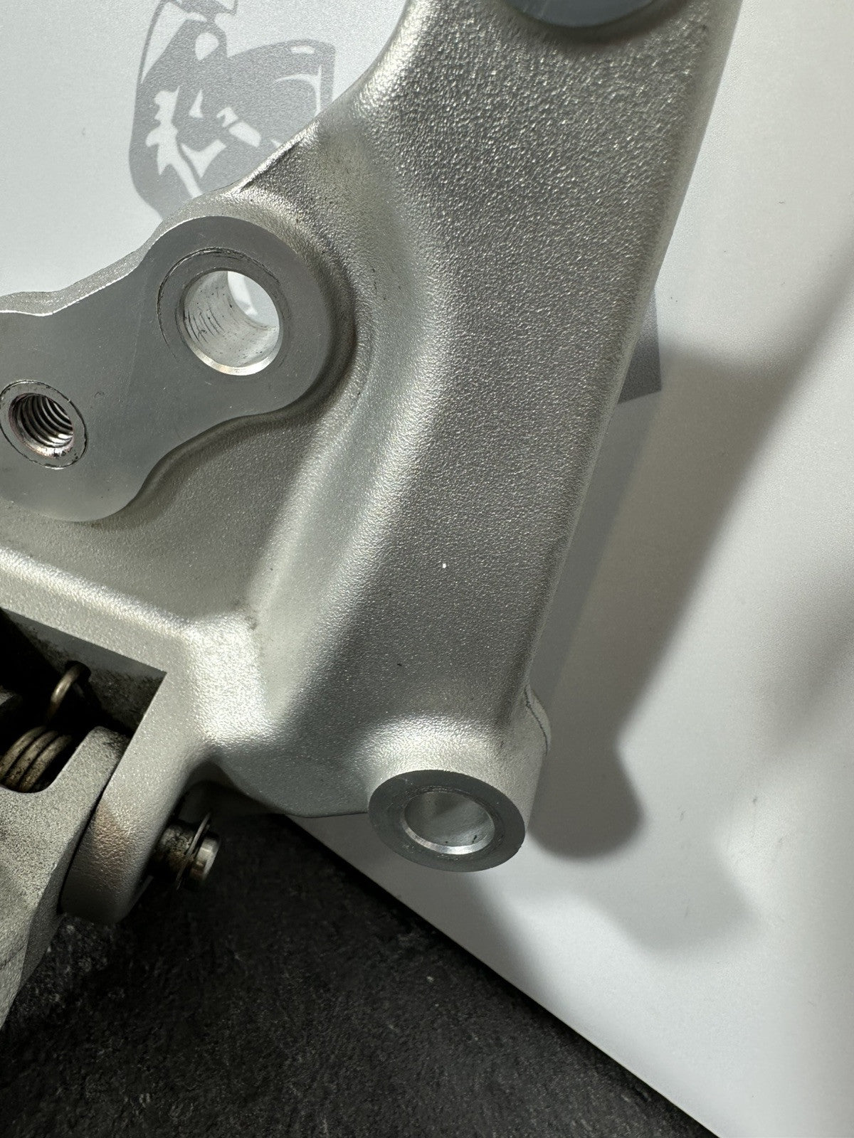 Triumph TIGER 900 GT PRO 2022 Left Footrest Rearset Hanger 6337m 2020-2023 OEM