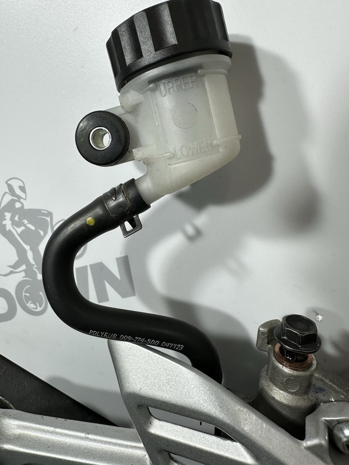 Yamaha R125 R 125 2024 Right Rearset Footrest Rear Brake 6890 Miles 2023-2025