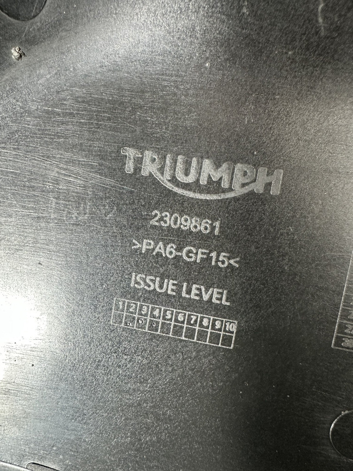 Triumph TIGER 900 GT PRO 2022 Sump Guard Belly Pan 6337 Miles 2020-2023 OEM