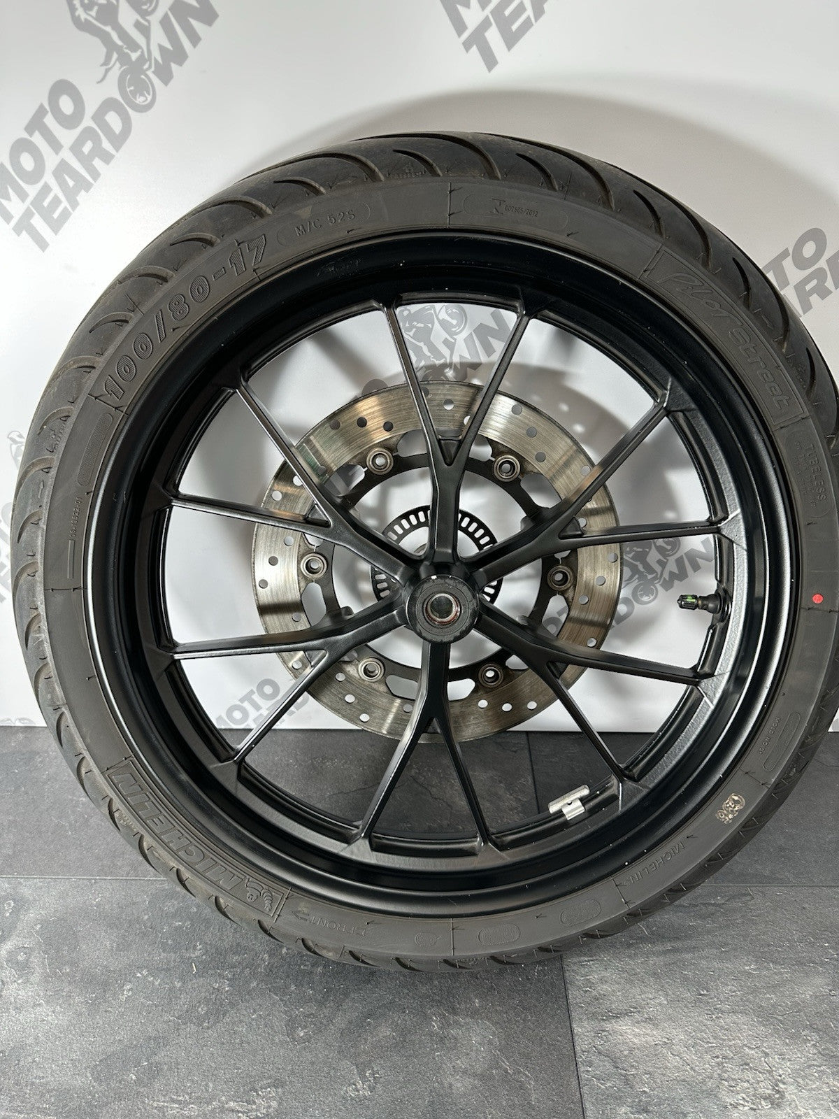Yamaha R125 R 125 2024 Front Rear Wheels Wheel *DAMAGED* 6890 Miles 2023-2025