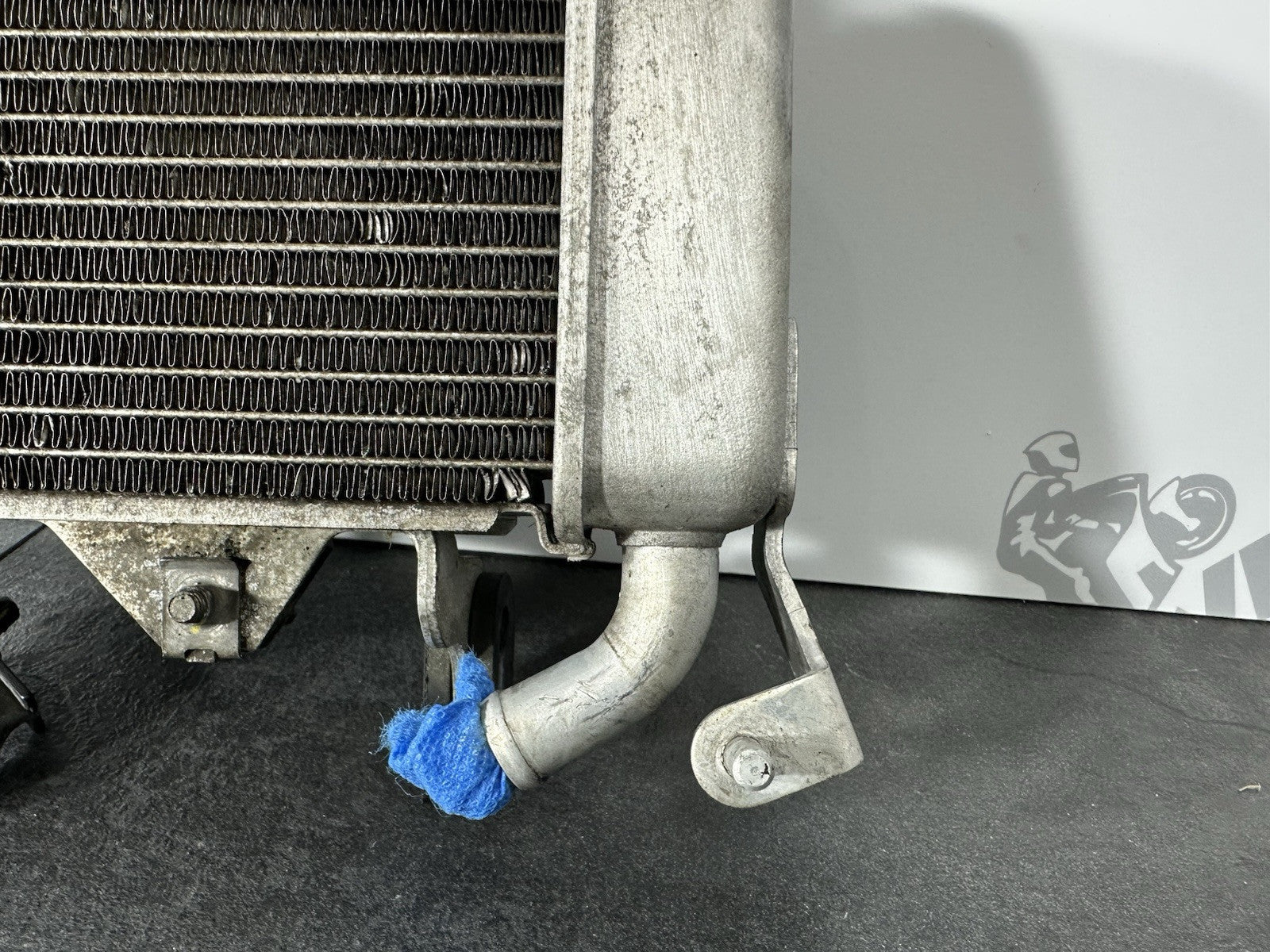 Yamaha R125 R 125 2024 Radiator & Fan Assembly Cooling Rad 6890 Miles 2023-2025