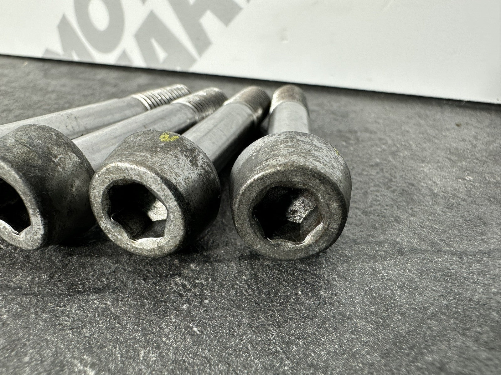 Triumph TIGER 900 GT PRO 2022 Brake Caliper Mount Bolts 6337m 2020-2023 OEM