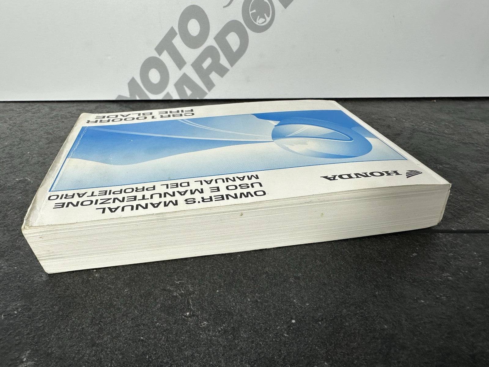 Honda Fireblade CBR1000RR 2008 2009 Owners Manual Book Booklet 00X37-MFL-6000