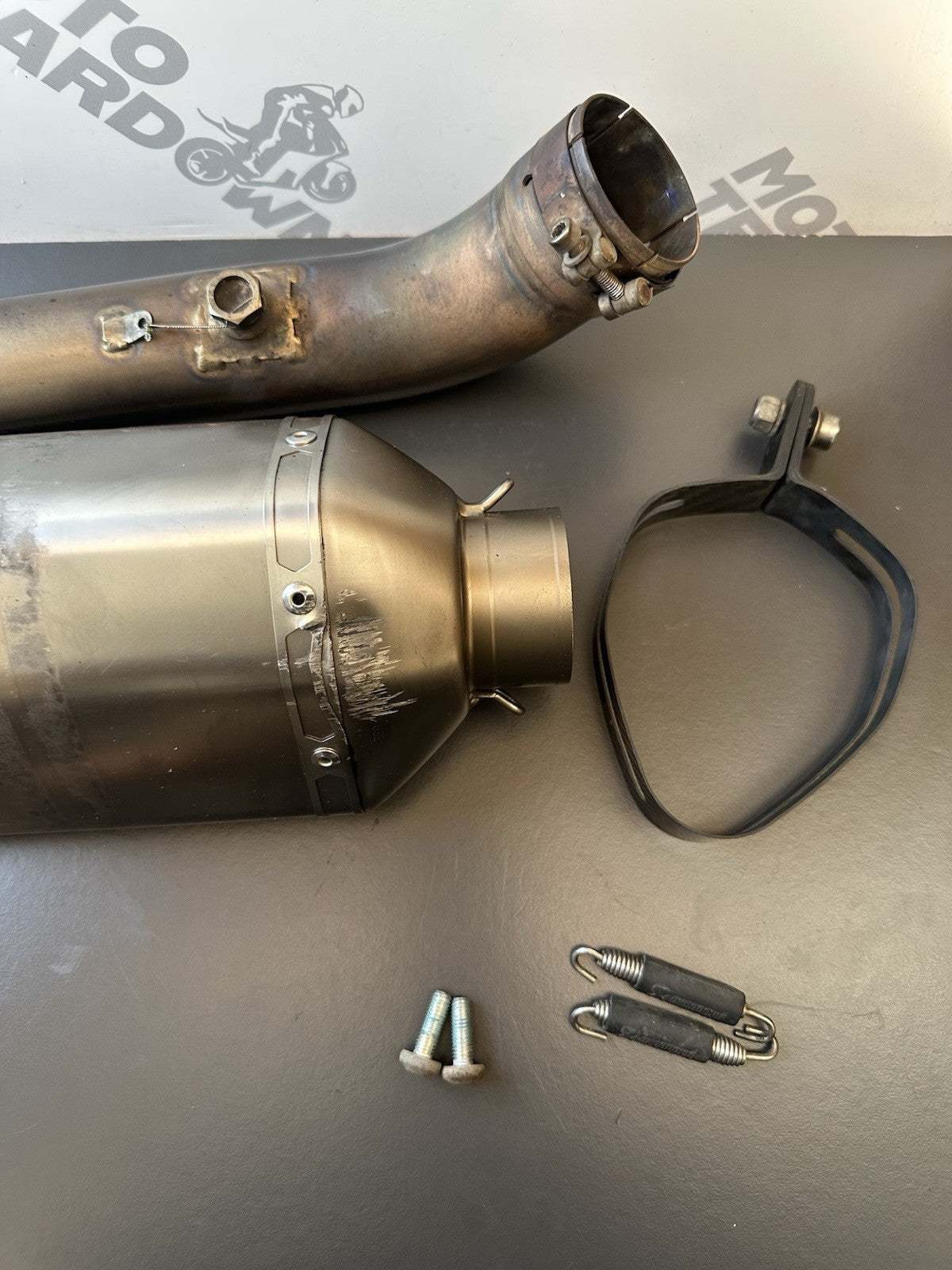 Suzuki GSXR1000 Akrapovic Exhaust End Can And Link Pipe 2010 GSXR 2009-2016
