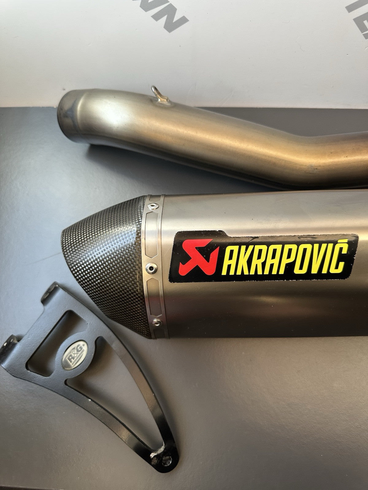 Suzuki GSXR1000 Akrapovic Exhaust End Can And Link Pipe 2010 GSXR 2009-2016