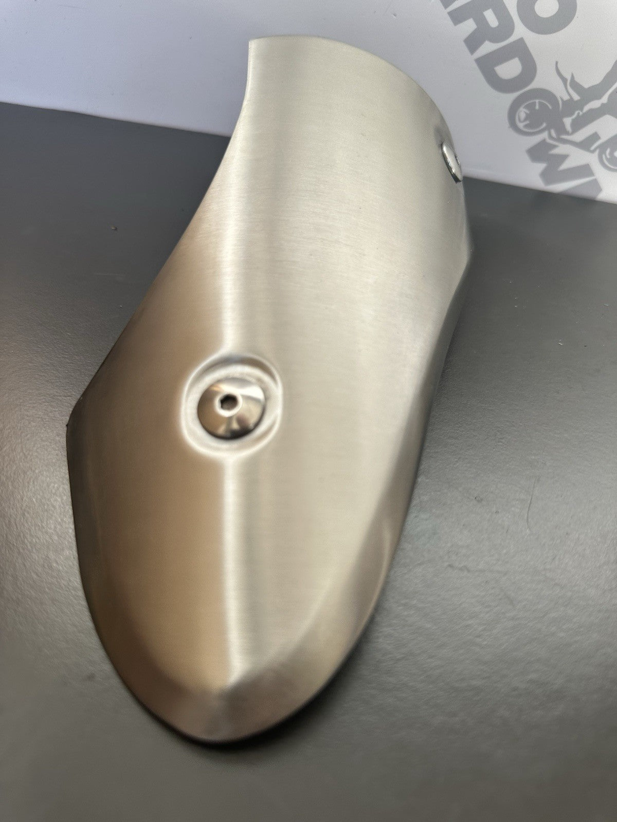 TRIUMPH SPEED TRIPLE 1050 RIGHT HAND EXHAUST GUARDS HEAT GUARDS OEM 2011-2015