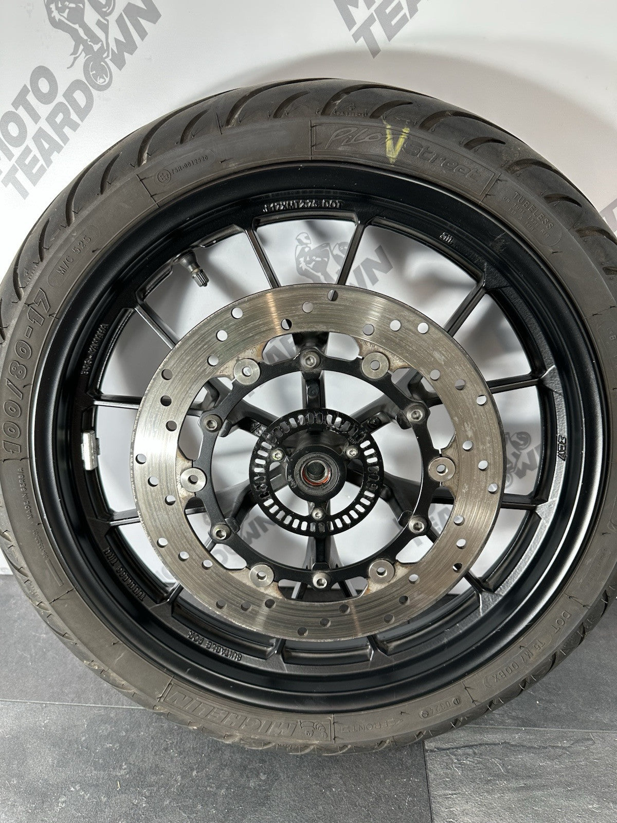 Yamaha R125 R 125 2024 Front Rear Wheels Wheel *DAMAGED* 6890 Miles 2023-2025