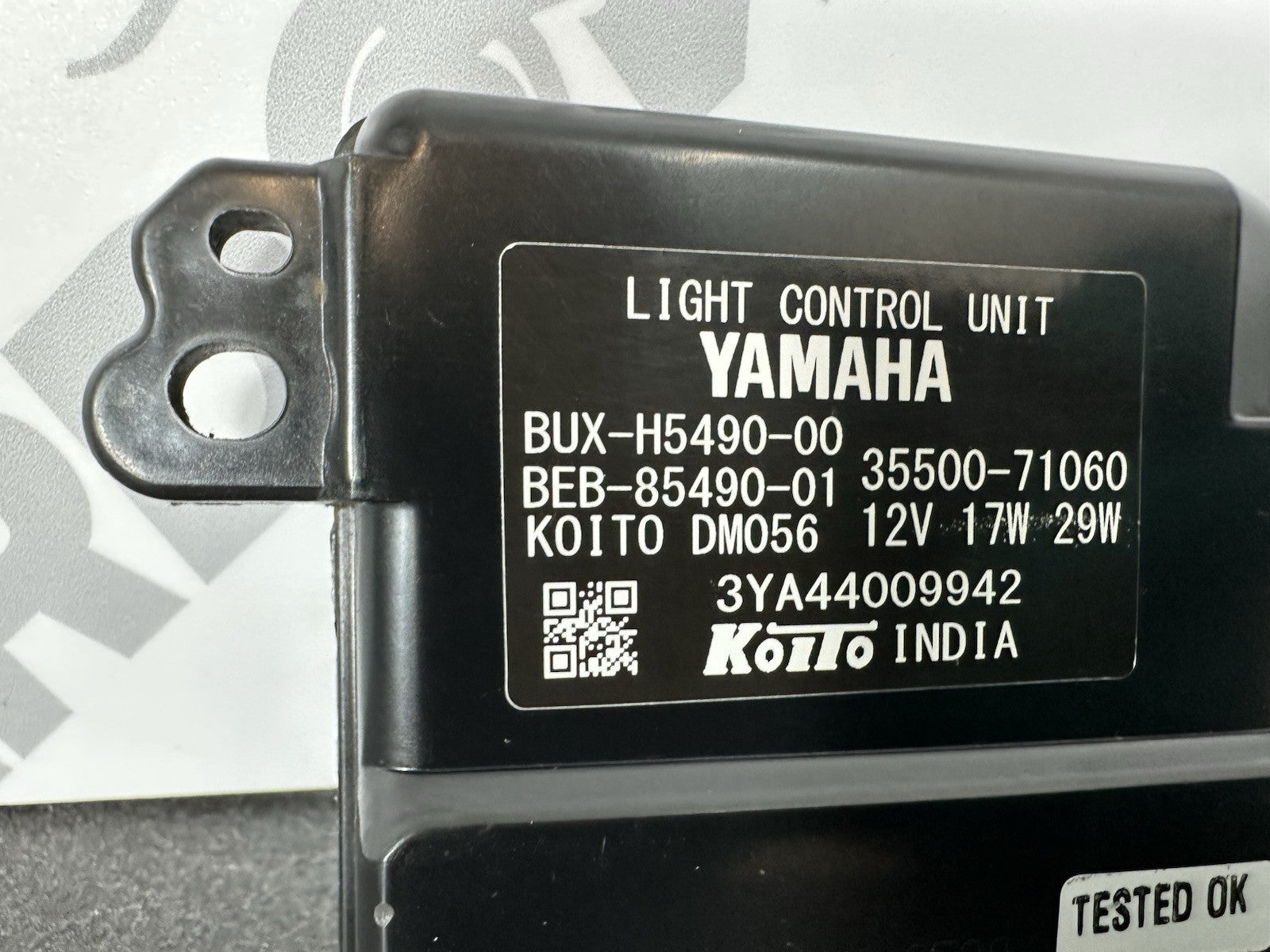 Yamaha R125 R 125 2024 Light Control Unit Module 6890 Miles 2023-2025 OEM