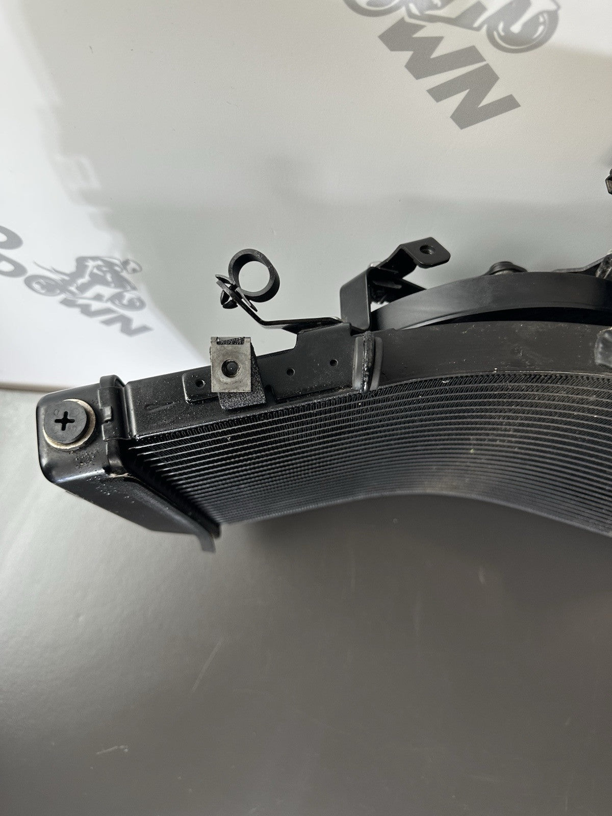 Triumph Speed Triple 1050 Radiator And Fan 2011-2015 Triumph Speed Triple 1050