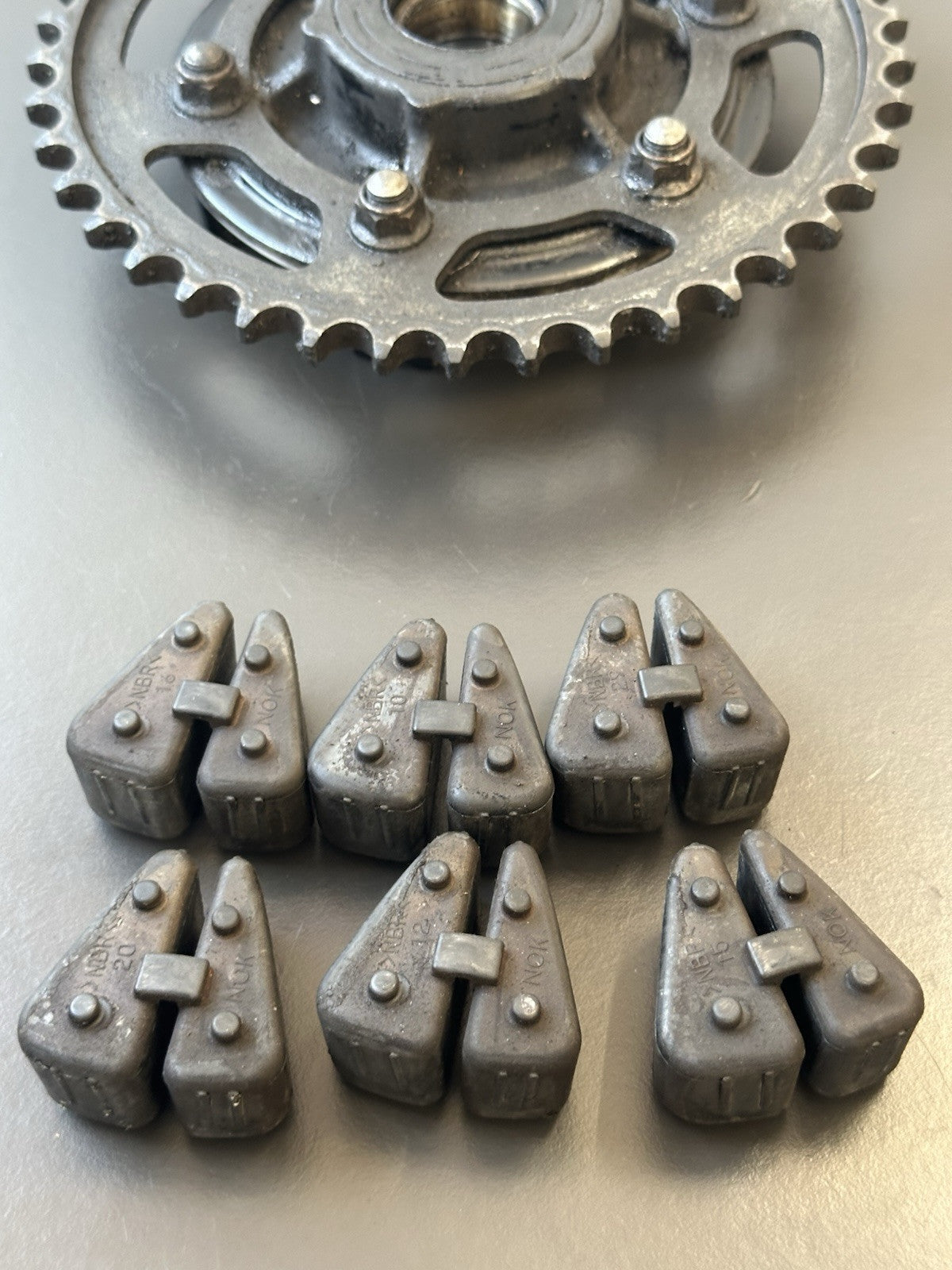 Suzuki GSX-R1000 GSXR 1000 rear sprocket carrier And Cush Drives 2009-2016 OEM