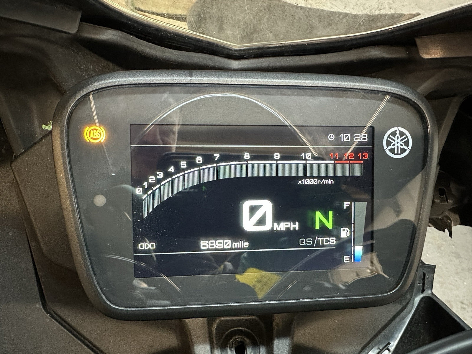 Yamaha R125 R 125 2024 Speedo Speedometer Clocks Dash 6890 Miles 2023-2025 OEM