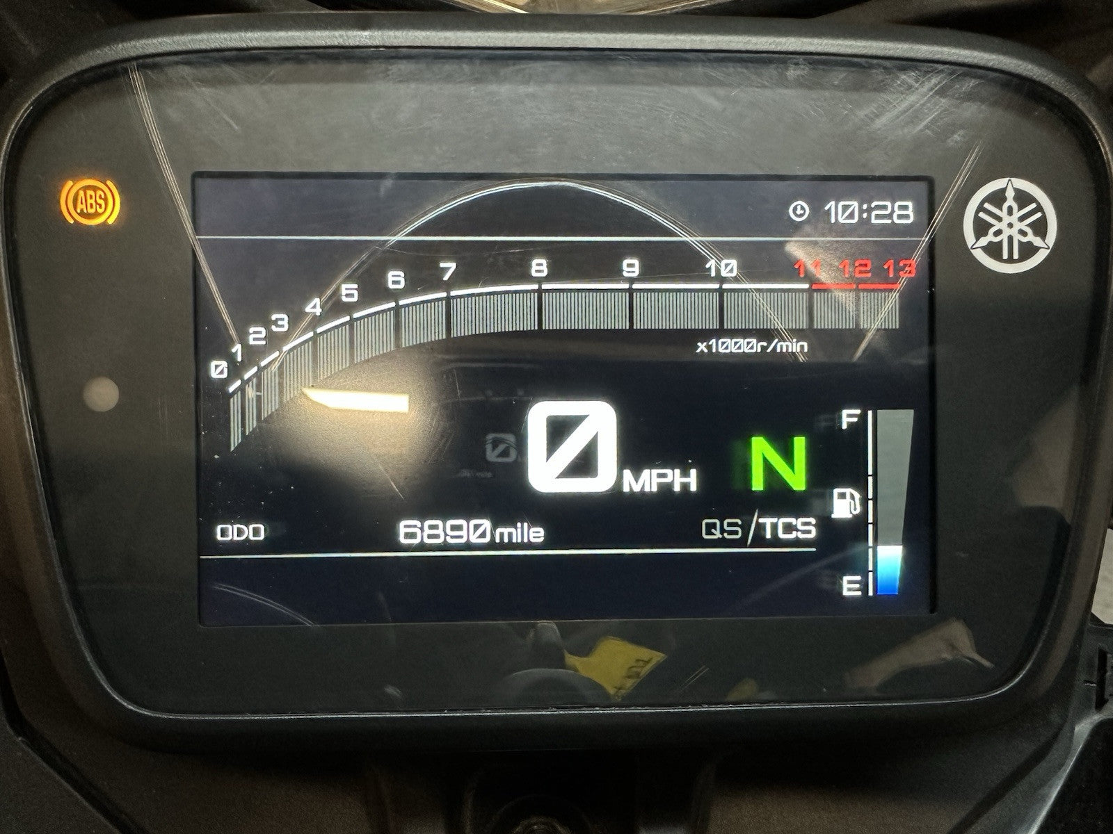 Yamaha R125 R 125 2024 Speedo Speedometer Clocks Dash 6890 Miles 2023-2025 OEM