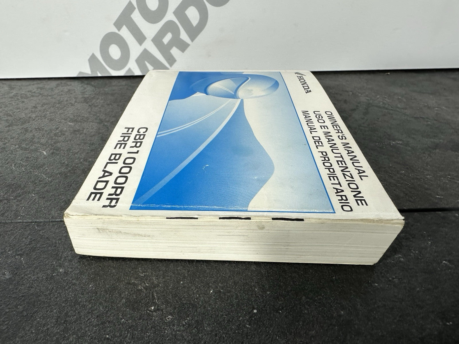 Honda Fireblade CBR1000RR 2008 2009 Owners Manual Book Booklet 00X37-MFL-6000