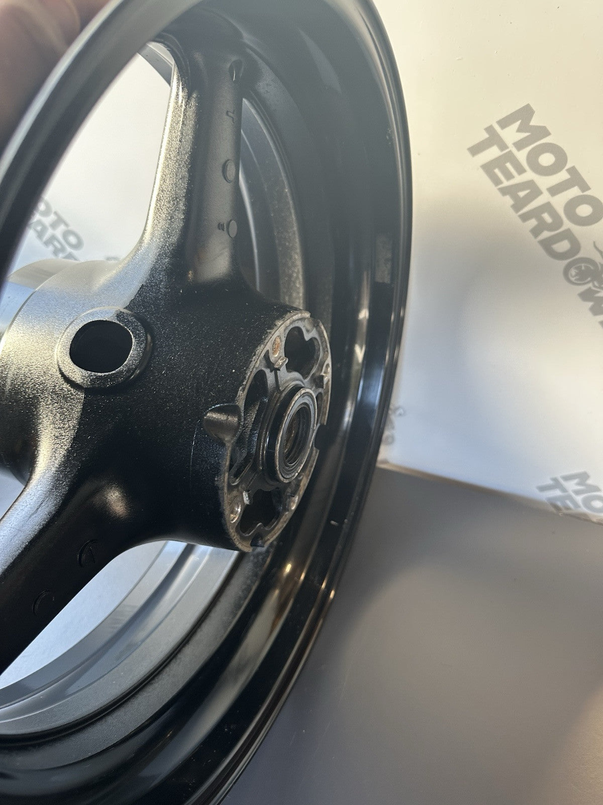 HONDA CBR 1000 RR REAR WHEEL 2008-2011 Honda CBR 1000RR Rear Rim Rear Wheel OEM
