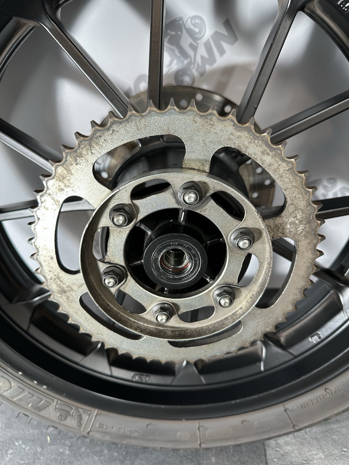 Yamaha R125 R 125 2024 Front Rear Wheels Wheel *DAMAGED* 6890 Miles 2023-2025