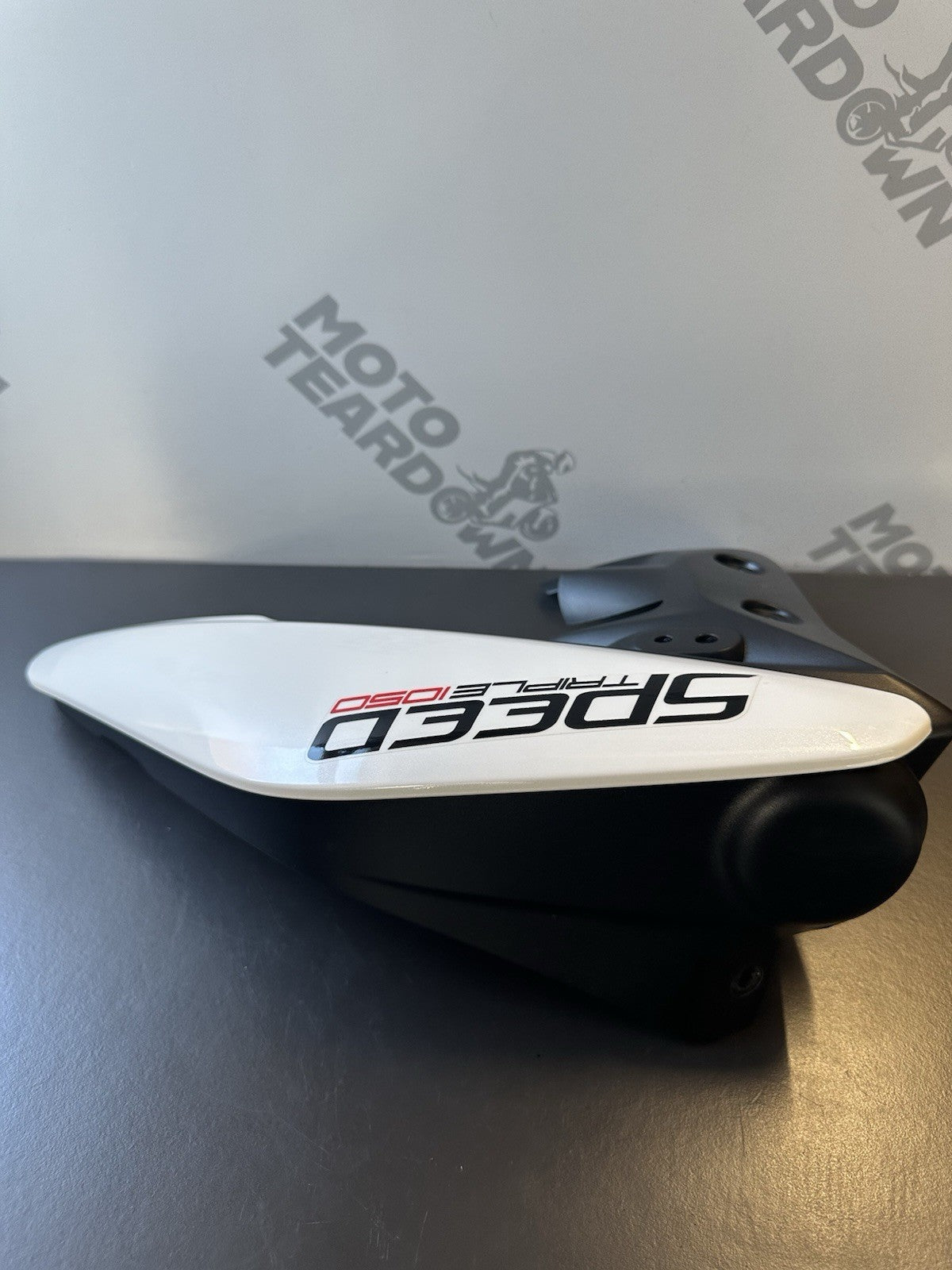 TRIUMPH SPEED TRIPLE 1050 LEFT SIDE LH RADIATOR COVER PANEL 2011-2015 OEM