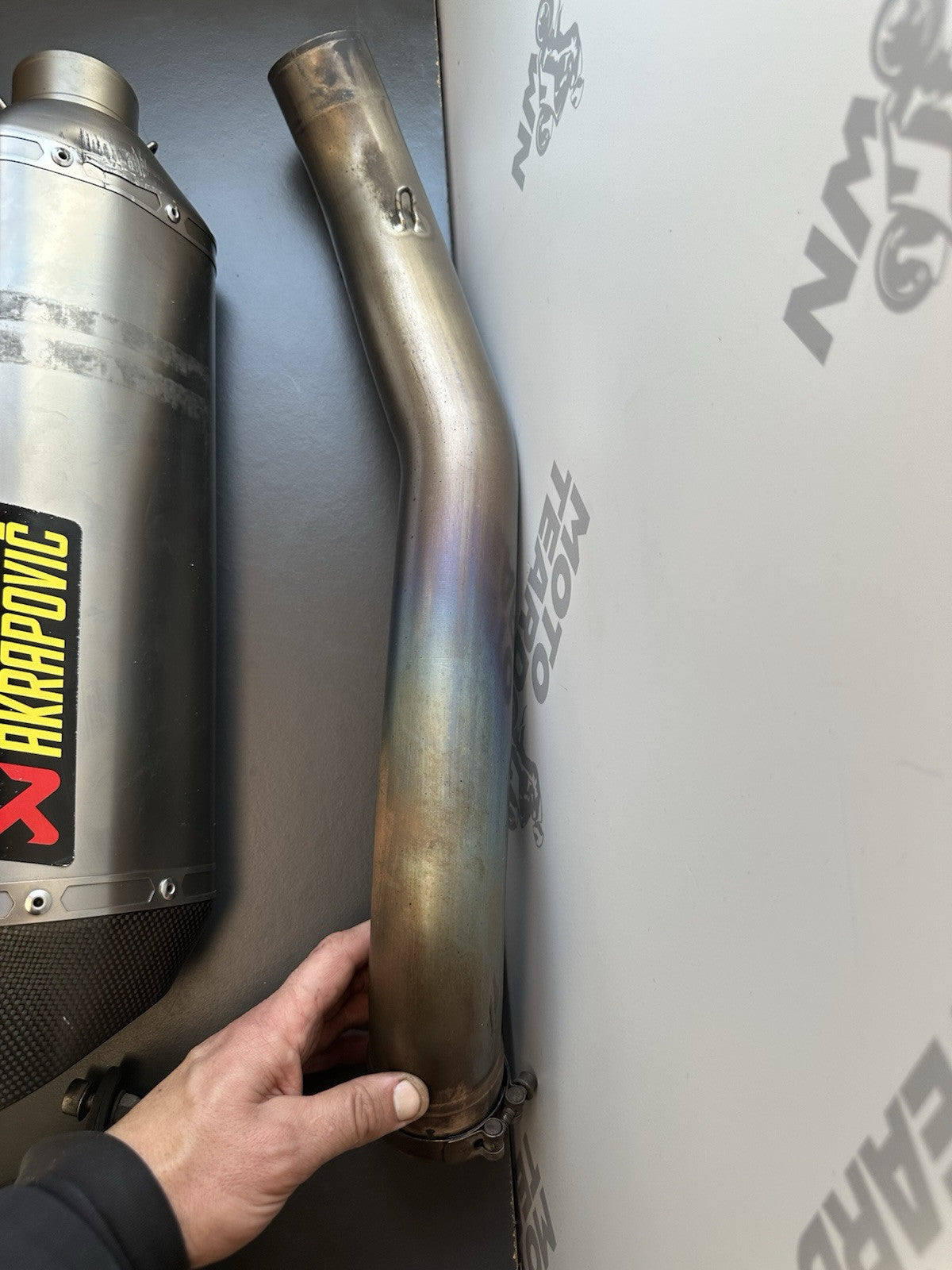 Suzuki GSXR1000 Akrapovic Exhaust End Can And Link Pipe 2010 GSXR 2009-2016