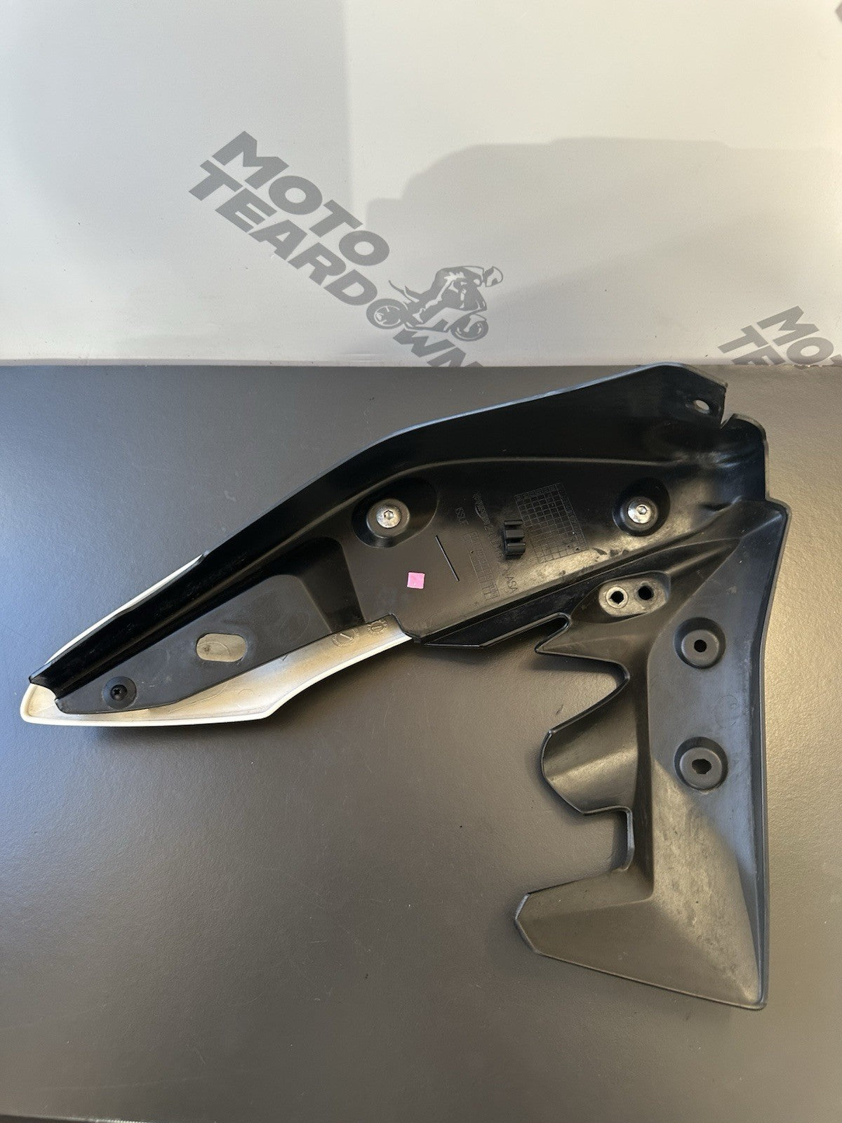 TRIUMPH SPEED TRIPLE 1050 LEFT SIDE LH RADIATOR COVER PANEL 2011-2015 OEM