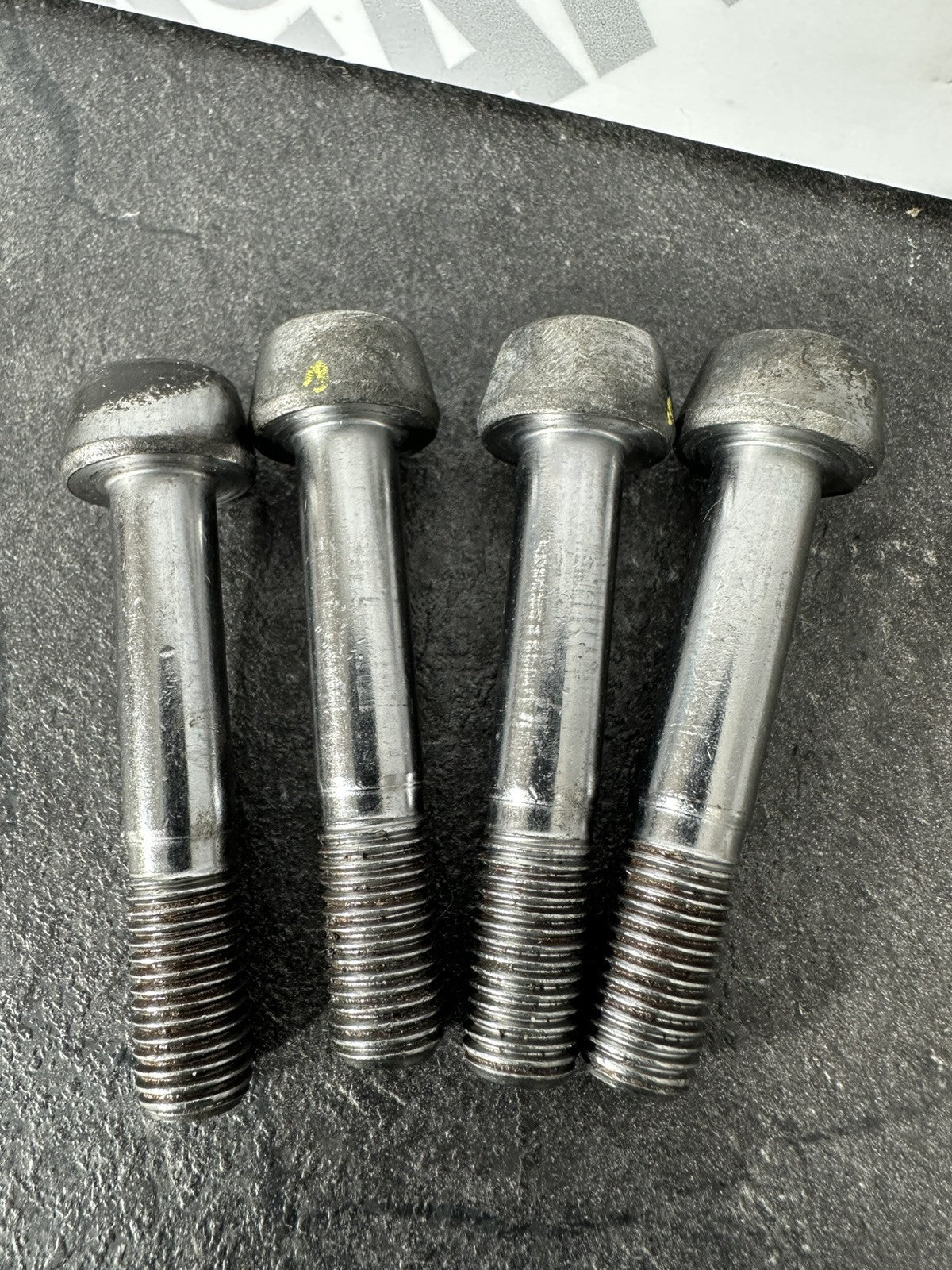 Triumph TIGER 900 GT PRO 2022 Brake Caliper Mount Bolts 6337m 2020-2023 OEM