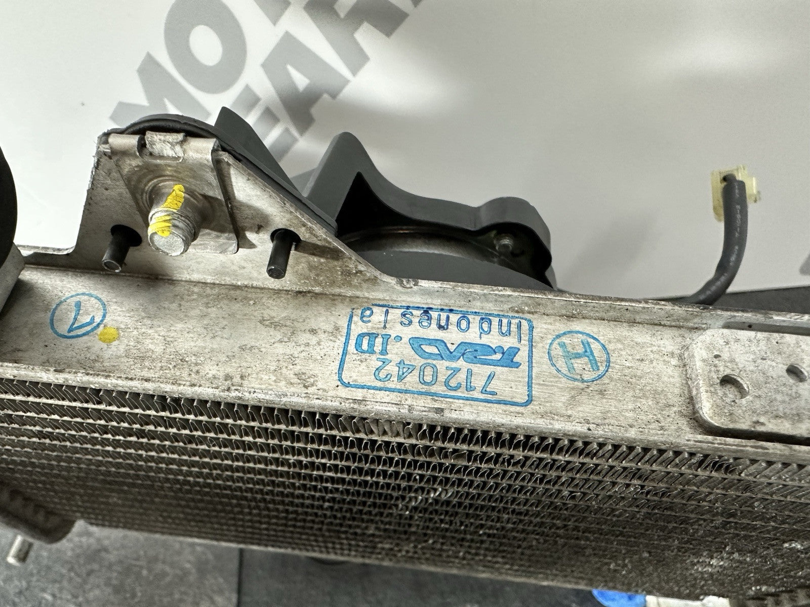 Yamaha R125 R 125 2024 Radiator & Fan Assembly Cooling Rad 6890 Miles 2023-2025