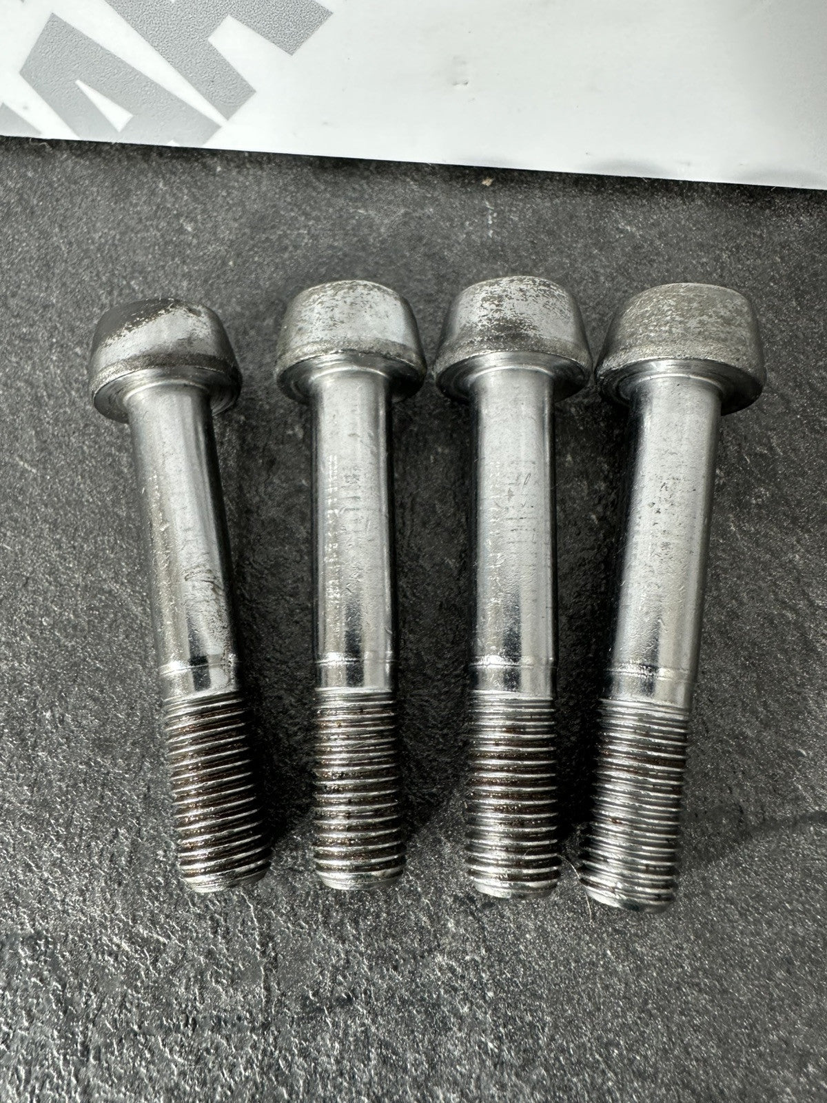 Triumph TIGER 900 GT PRO 2022 Brake Caliper Mount Bolts 6337m 2020-2023 OEM