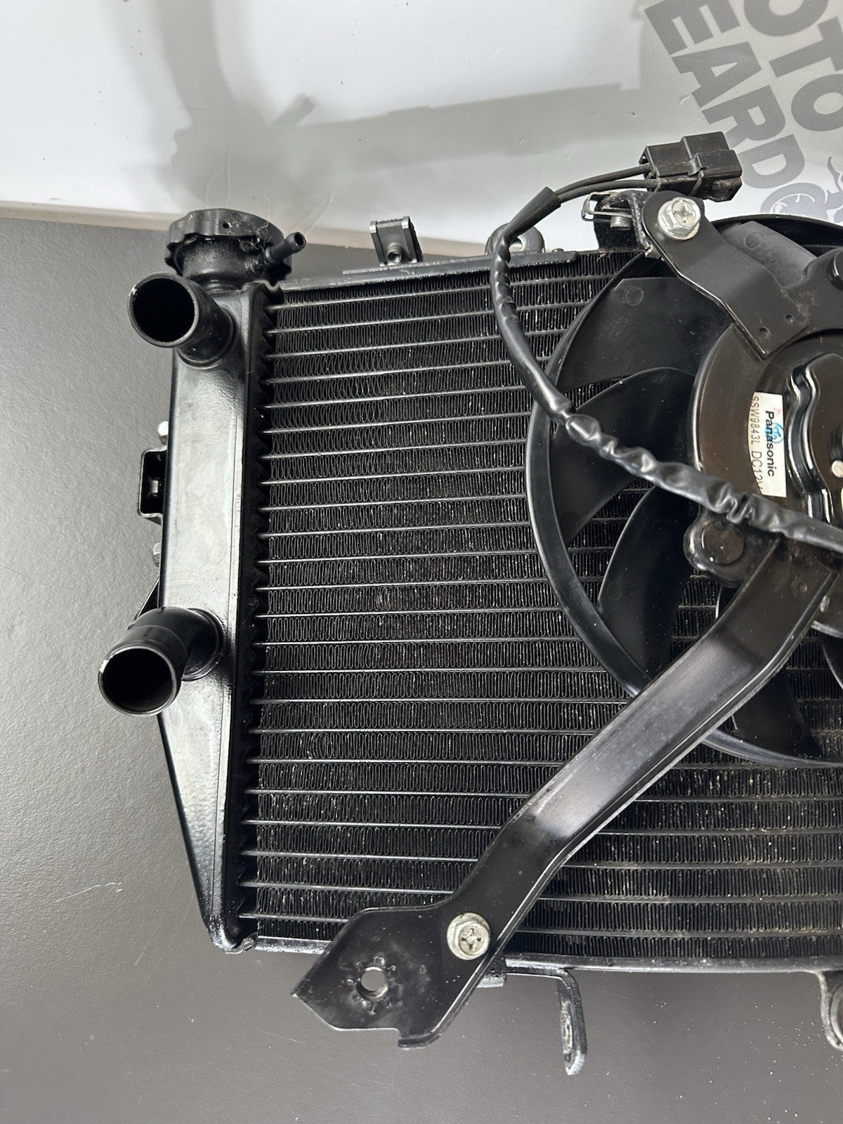 Triumph Speed Triple 1050 Radiator And Fan 2011-2015 Triumph Speed Triple 1050