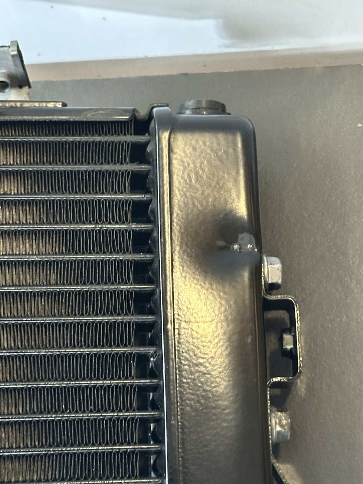 Triumph Speed Triple 1050 Radiator And Fan 2011-2015 Triumph Speed Triple 1050