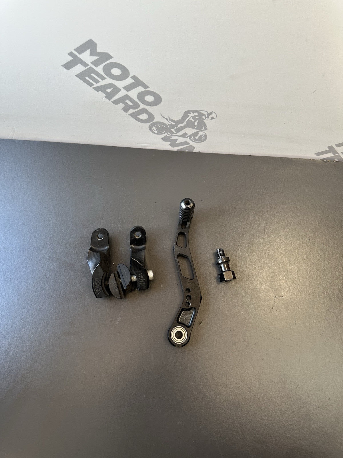 Suzuki GSXR1000 09-11 K9 L0 L1 Gilles VCR Black Adjustable LEFT GEAR PEDAL PARTS