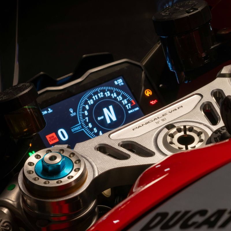 Superbike instrument dials