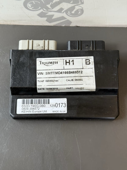 TRIUMPH STREET TRIPLE 675R ECU CDI ELECTRICAL CONTROL UNIT 2008-2011 675R ECU