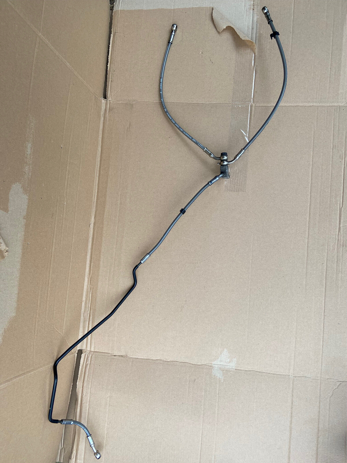 Triumph Street Triple 765 RS Braided Front Hose ABS 2020 OEM 2021513 2021514