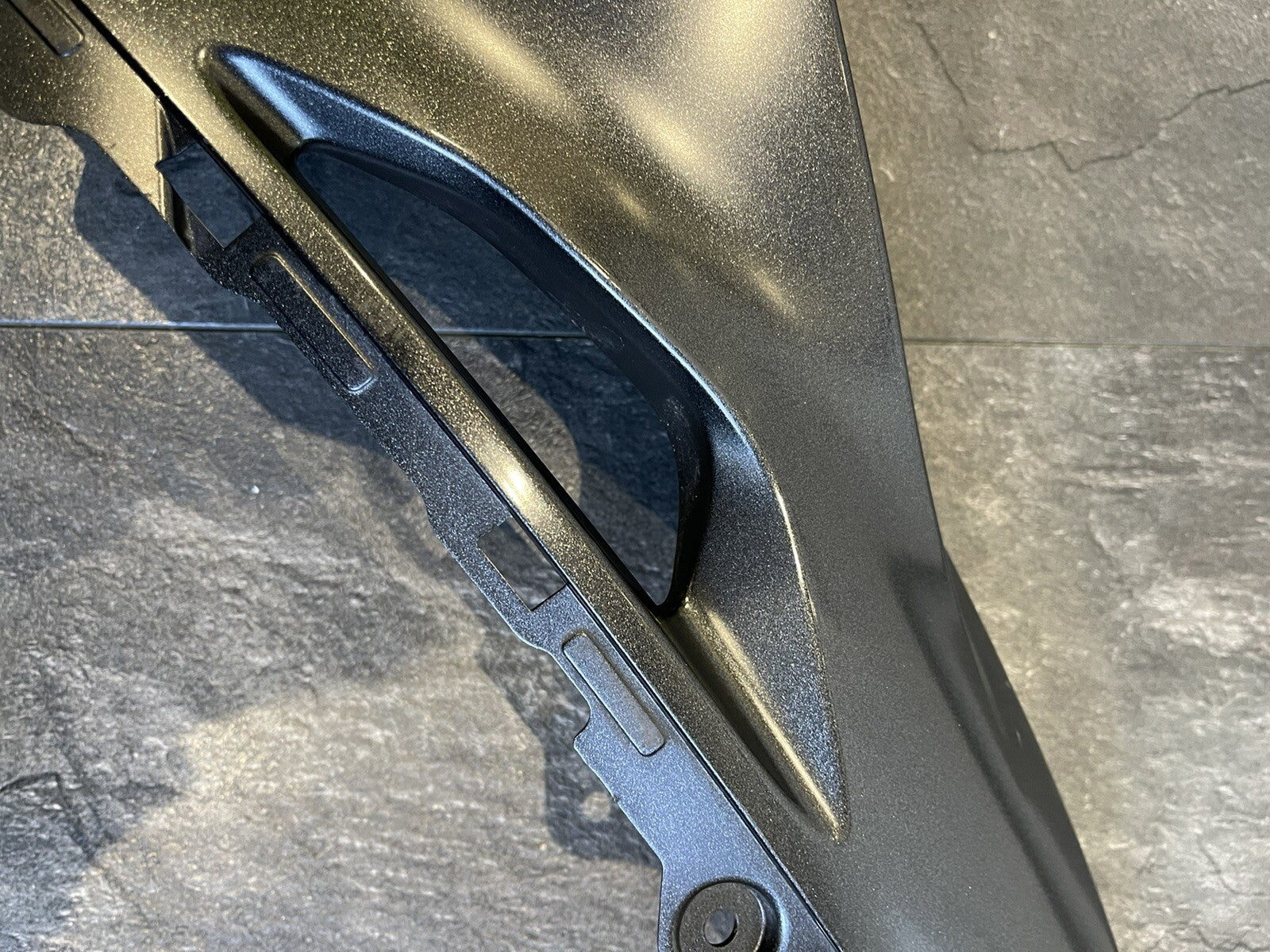 Kawasaki Ninja ZX10R 2016 Left Side Upper Fairing DAMAGED 2017-2020 18266 Miles