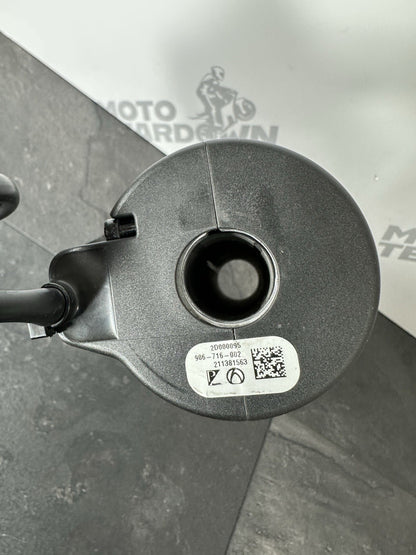 Aprilia RS660 2021 Throttle Grip Assembly Ride By Wire 6220 Miles 2022-2025 OEM