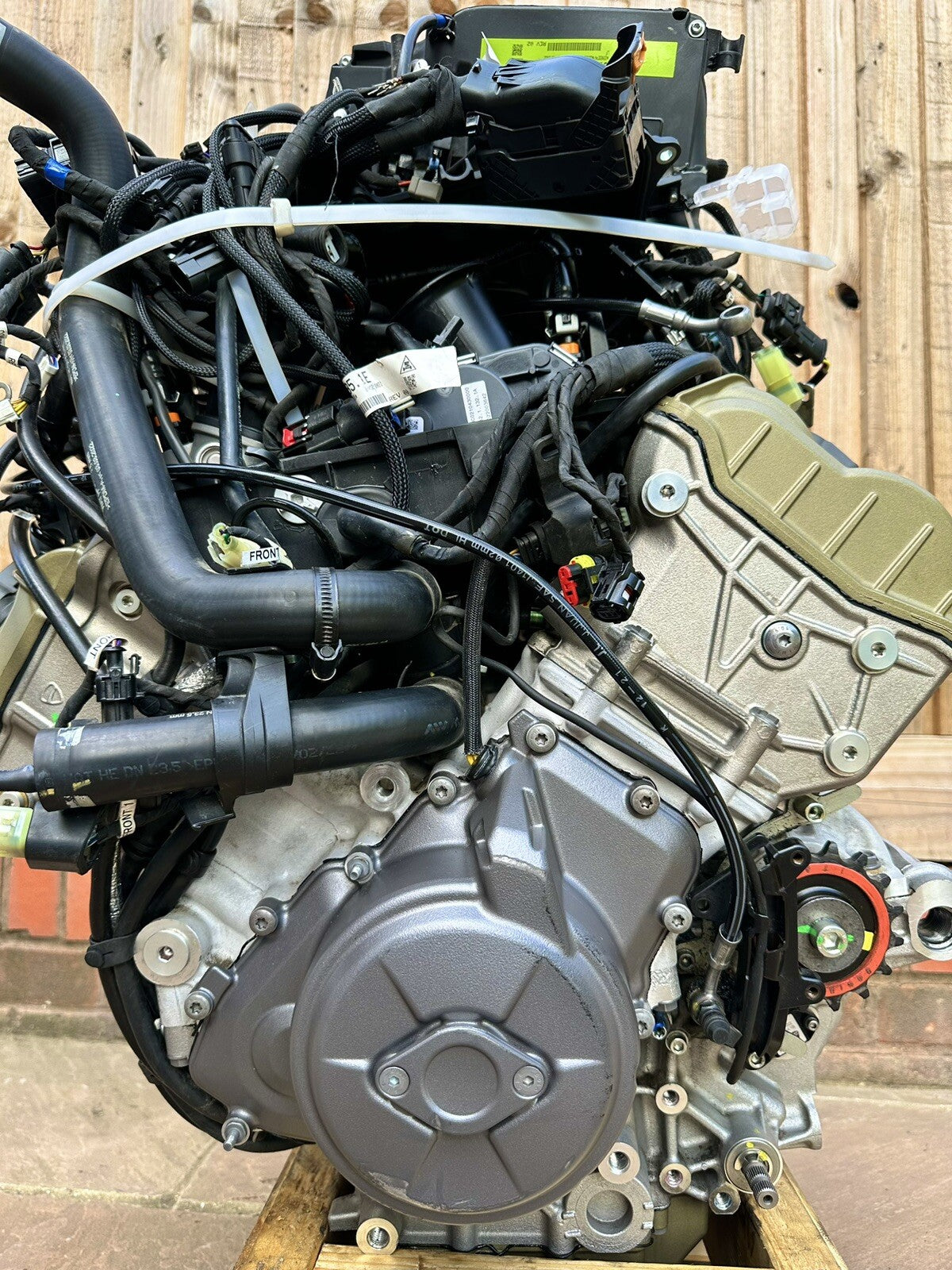Ducati Multistrada V4 Pikes Peak 2022 Engine Wiring Loom Throttle Bodies 2023