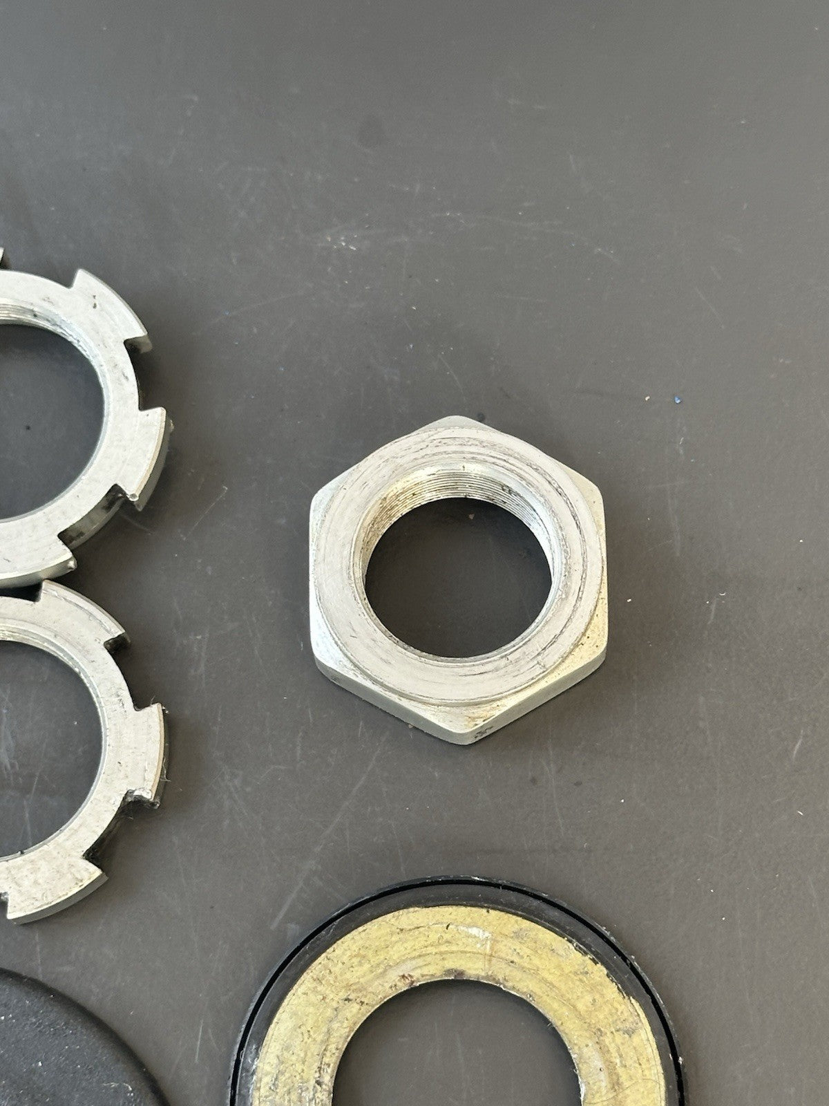 Triumph Street Triple 675 675R Front Forks Top Yokes Nuts Bolts 2007-2011 OEM