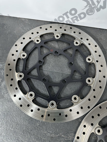 Triumph Street Triple 675 R 2015 BREMBO Front Brake Discs 2013-2016 16470 Miles