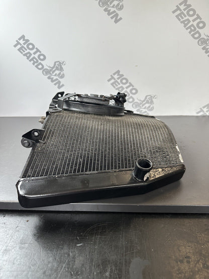 Suzuki GSXR 1000 Radiator Coolant Rad 2009-2016 Only 33,787 Miles OEM Radiator