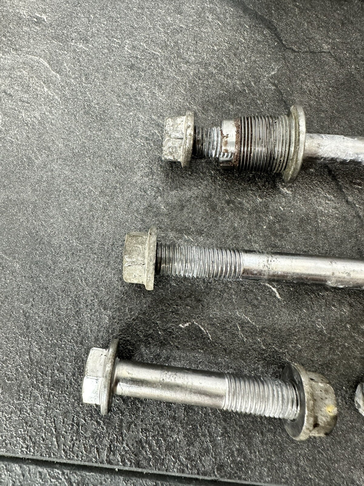 Triumph Trident 660 2022 Engine Frame Mount Bolts 2962 Miles 2021-2024 OEM