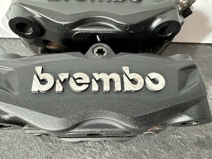 Aprilia RS660 2021 BREMBO Brake Calipers & Pads Only 6220 Miles 2022-2025 OEM